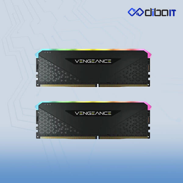 رم دسکتاپ DDR5 کورسیر مدل Vengeance RGB ظرفیت 32 گیگابایت دو کاناله 5600 مگاهرتز CL36